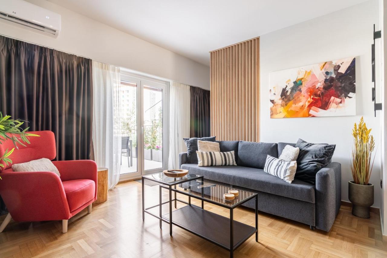 Athena Blue Lux Apartments 2Br 2Ba With City Skyline View, Near Kolonaki Athènes Extérieur photo