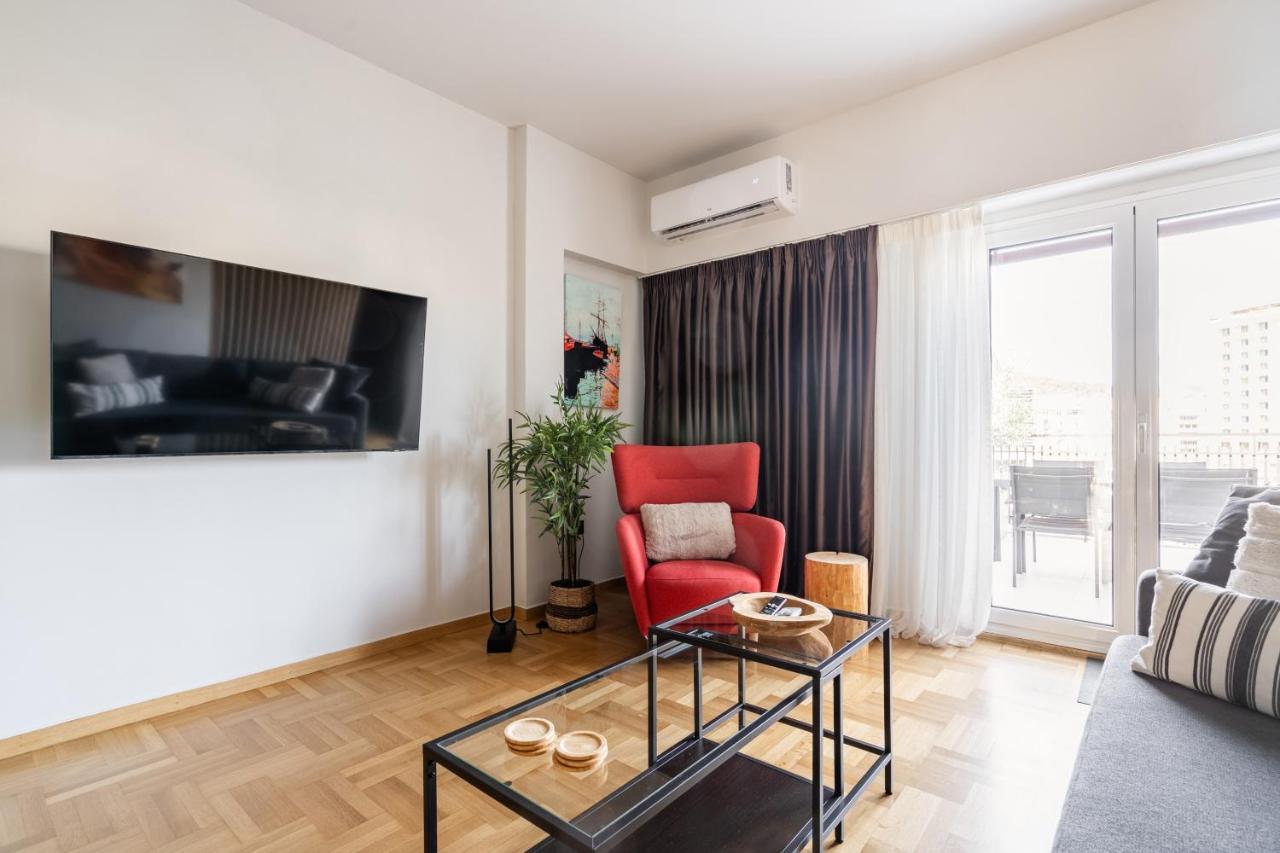 Athena Blue Lux Apartments 2Br 2Ba With City Skyline View, Near Kolonaki Athènes Extérieur photo