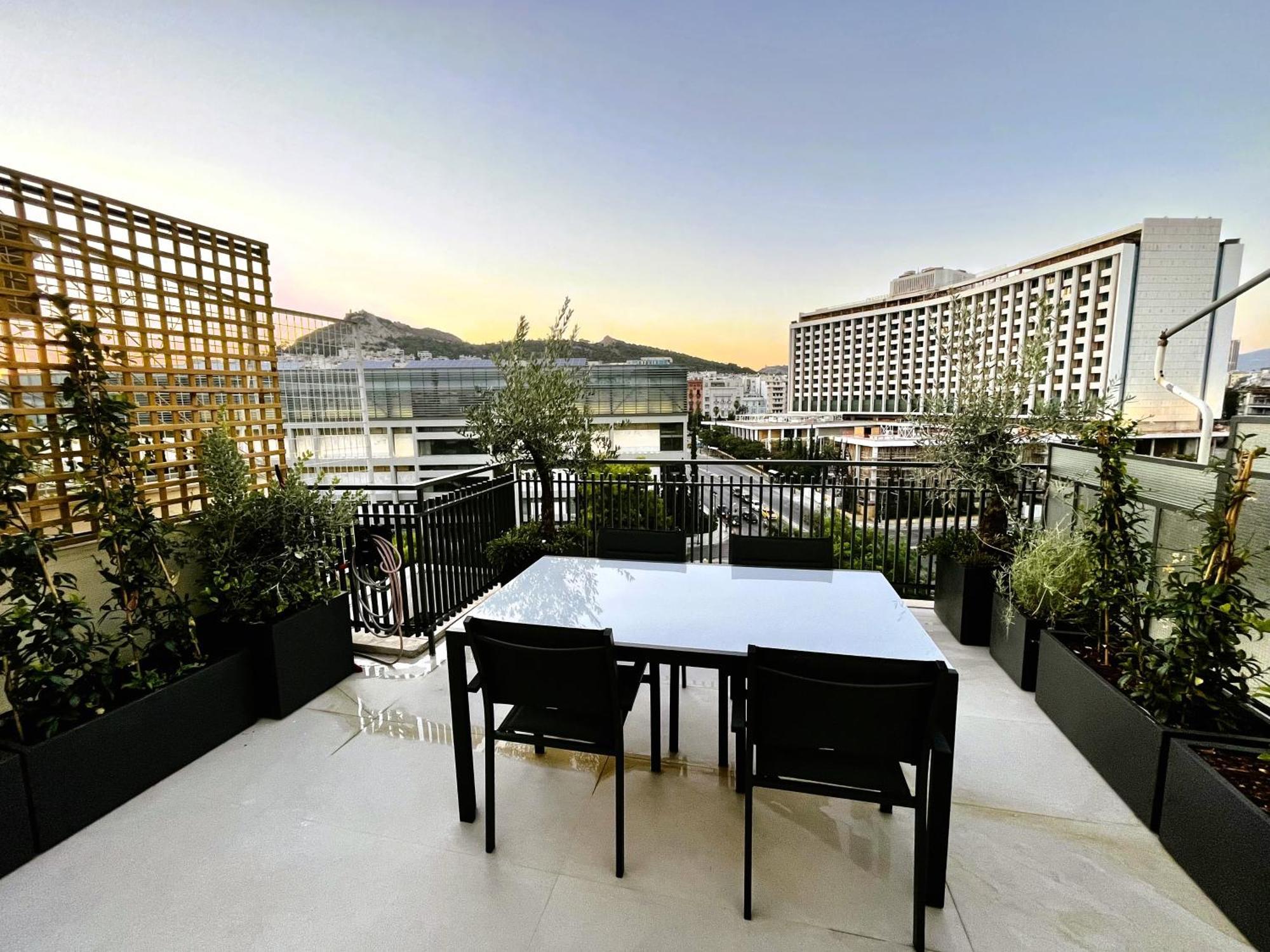 Athena Blue Lux Apartments 2Br 2Ba With City Skyline View, Near Kolonaki Athènes Extérieur photo