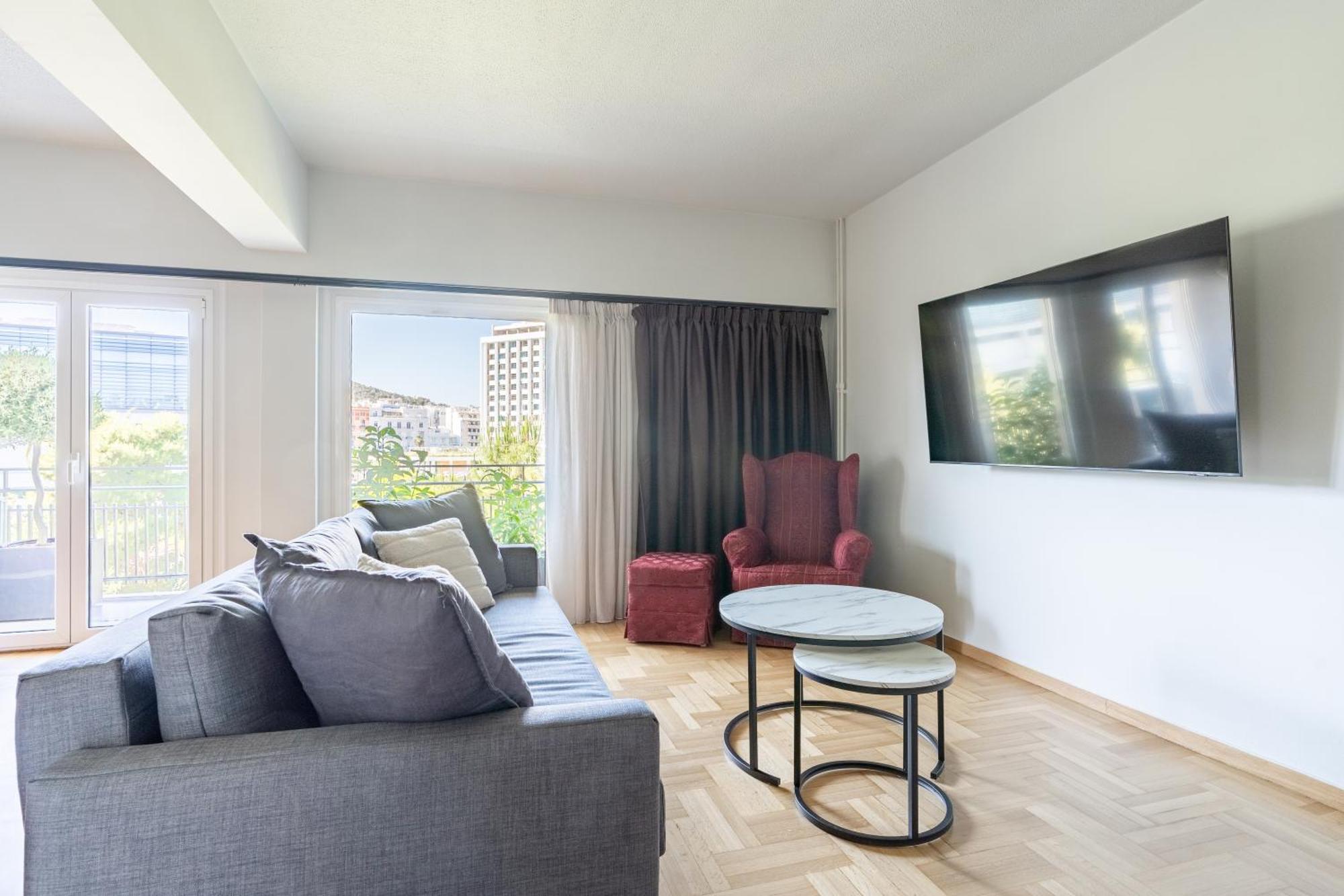 Athena Blue Lux Apartments 2Br 2Ba With City Skyline View, Near Kolonaki Athènes Extérieur photo